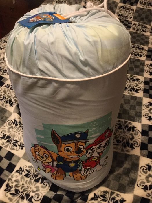 Edredon de aquecimento (1,80 x 2,40) Patrulha Pata - artigo novo