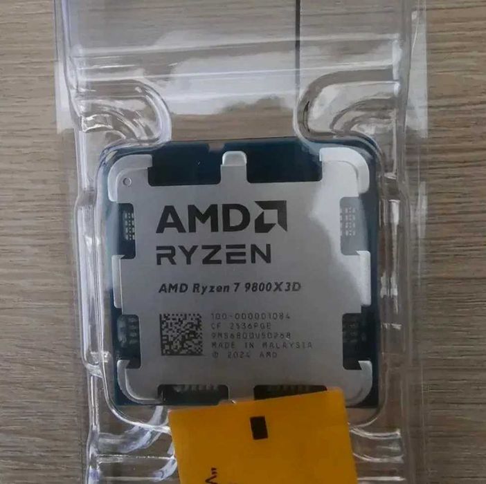 МАГАЗИН | НОВИЙ процесор AMD Ryzen 7 9800X3D  5.2 Ггц 8-ядер/16-потоки