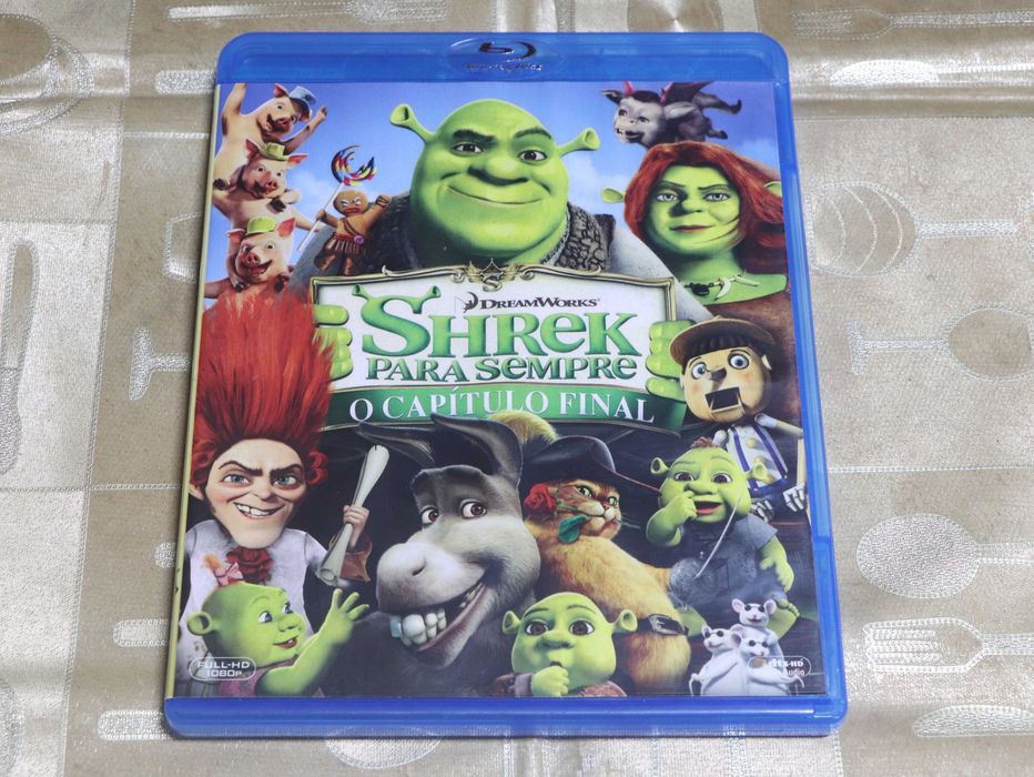 Blu-ray "Shrek Para Sempre"