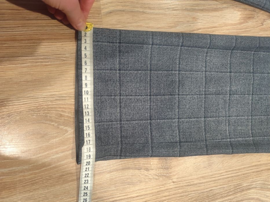 Garnitur szary męski