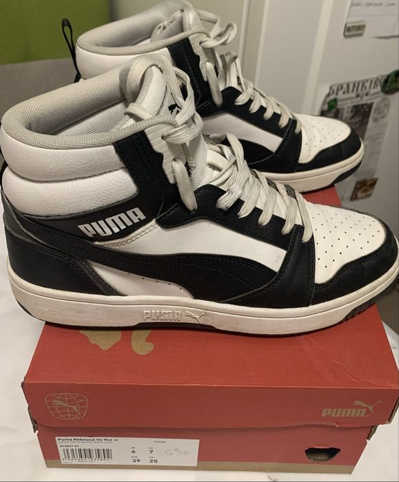 Високі шкіряні кросівки PUMA