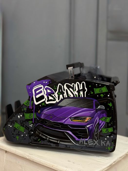 Кастомний розпис лічильника банкнот , індивідуальний розпис лічильника