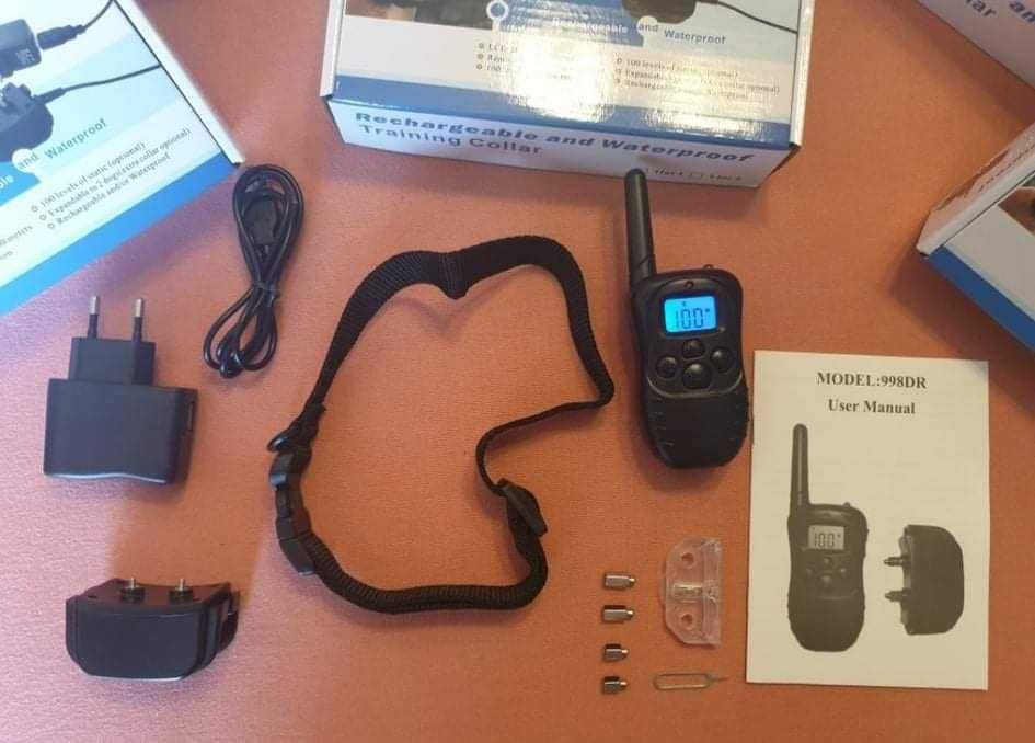 (NOVO) Coleira Adestramento/Treino Cães - Cão - Envio24H