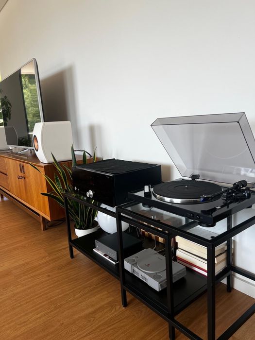 Gira-discos Denon DP-300F + Ortofon Azul