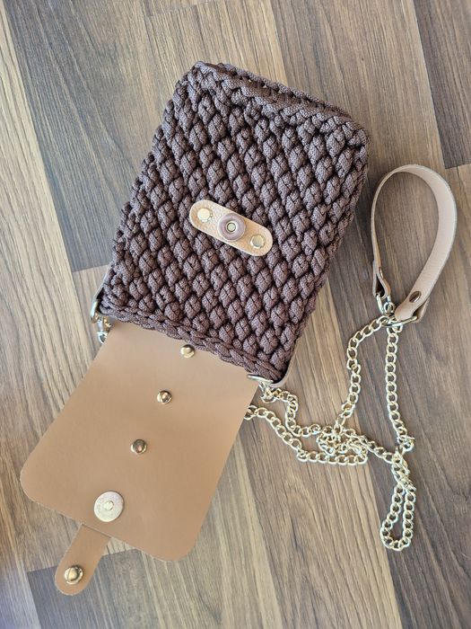 Torebka etui na telefon phone bag  handmade