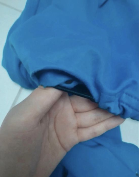 Niebieskie spodnie NIKE