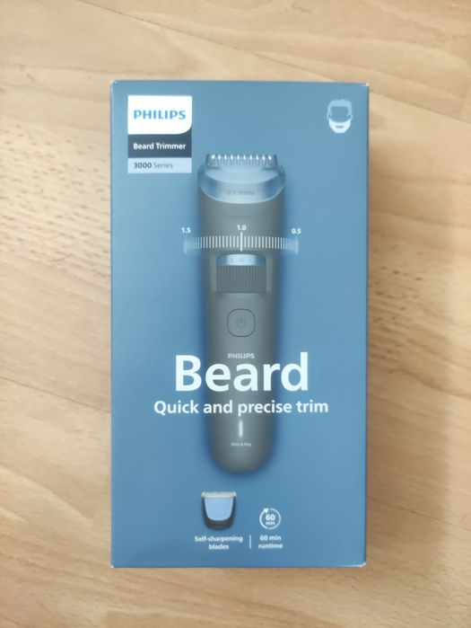 Nowy Trymer Philips Beard Series 3000 Wet & Dry