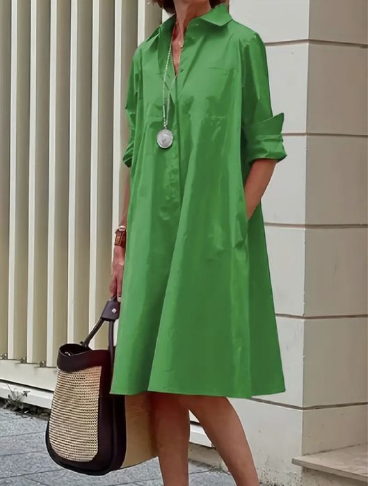 сукня з довгими рукавами