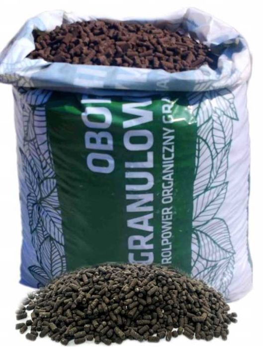 NATURALNY Nawóz OBORNIK bydlęcy granulowany 25kg ( 40 l )
