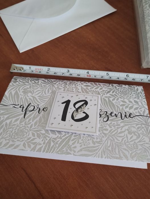 Zaproszenia z kopertami