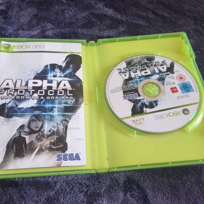 Alpha Protokół Szpiegowska Gra RPG Xbox 360 PL Polskie wydanie