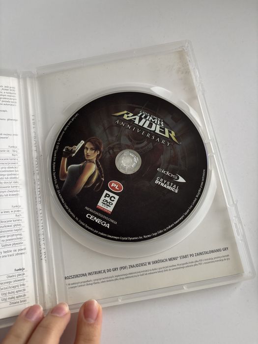 Tomb Raider Anniversary gra Pc stan idealny