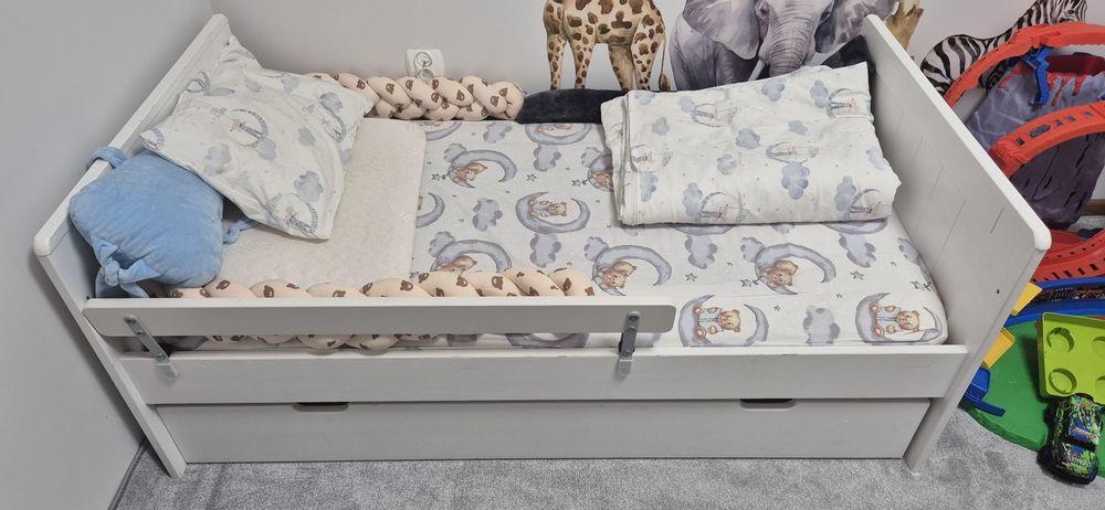 Łóżko dziecięce woodies z szuflada