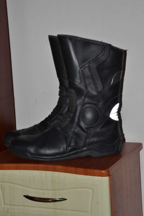 Мотоботи шкіряні чоловічі  Hein Gericke 42