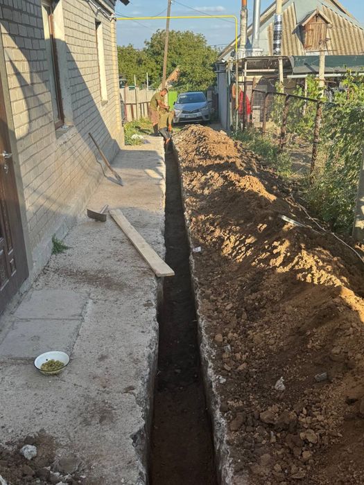 Земляные работы, септик под ключ, монтаж канализации и водопровода