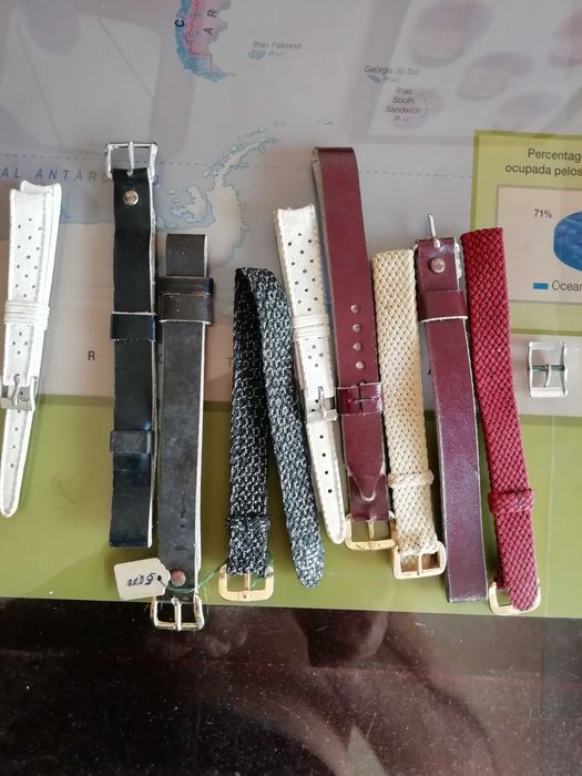 Braceletes para relógio como novas