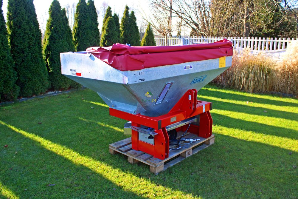 NOWY Rozsiewacz 1000L Rozsiewacz nawozu dwutarczowy ABRA nie STRUMYK