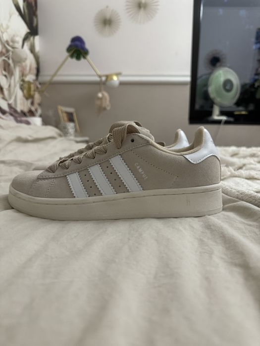 Adidas campus beżowe