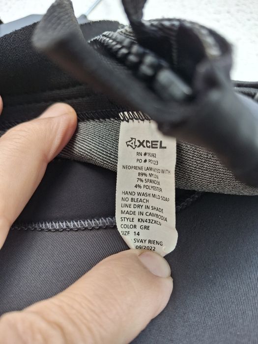 Fato de surf Xcel para 14 anos