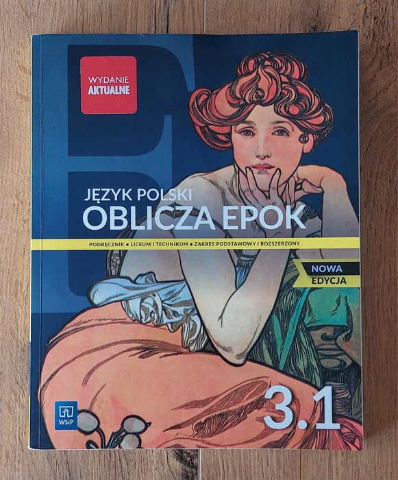 Podręcznik Oblicza Epok 3.1 Język Polski WSiP