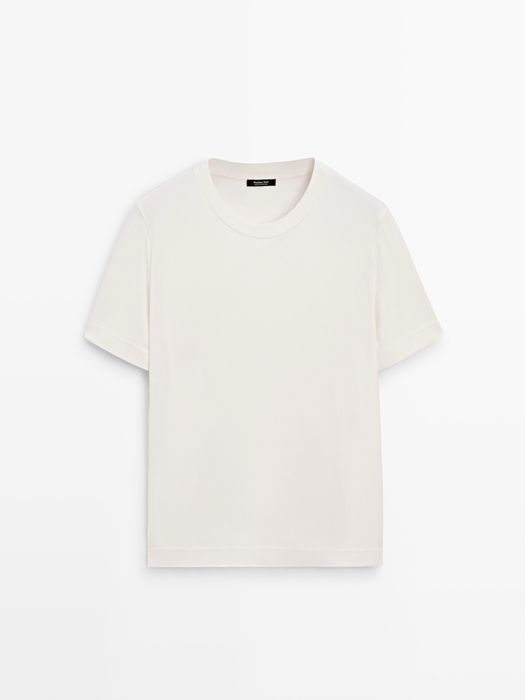 Massimo Dutti футболка XS/S оверсайз, нова, щільна бавовна, бавовняна