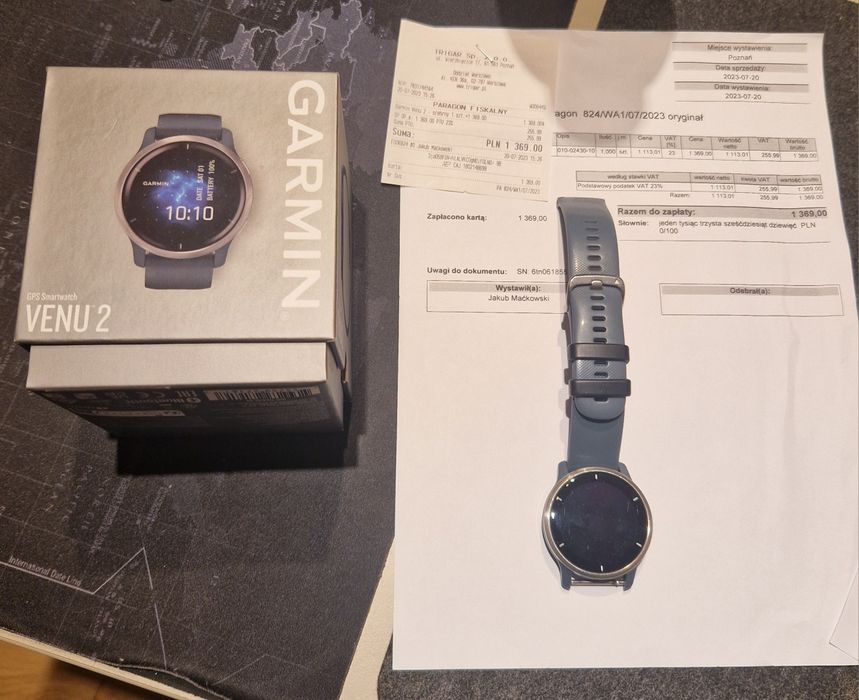 Garmin Venu 2 sprawny dostawa gratis
