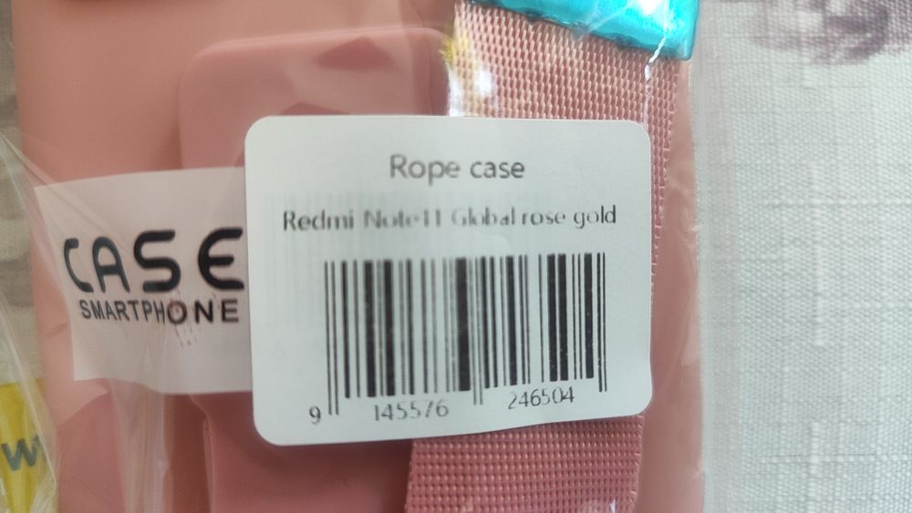 Case na telefon Redmi Note 11 Rose gold
