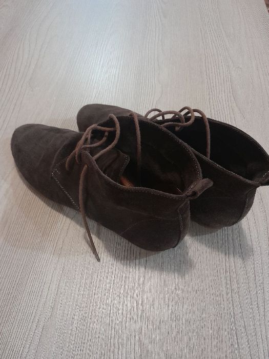 Ботінки замшеві 40 розмір