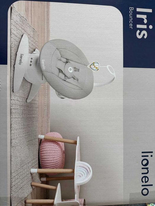 Bujaczek leżaczek elektryczny obrót 360° Lionelo Iris - Gwarancja