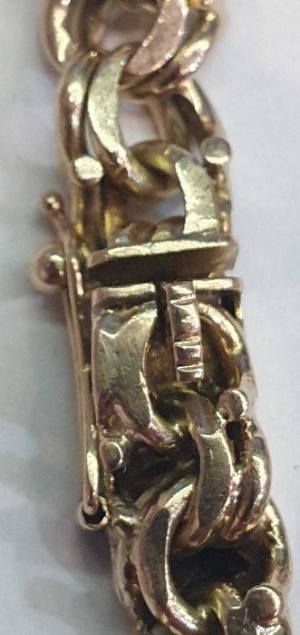 Bransoleta złota 14 k/585/27,36 g. 22 cm - Madej Gorlice Mickiewicza -
