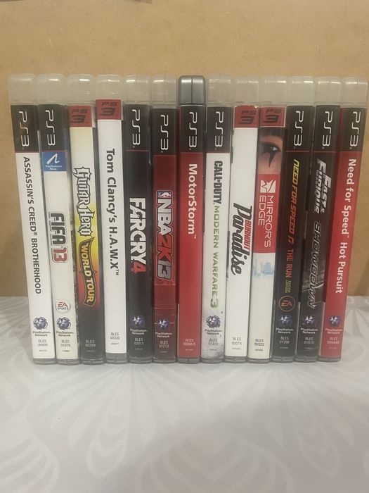 Conjunto de jogos para a Playstation 3 (PS3)