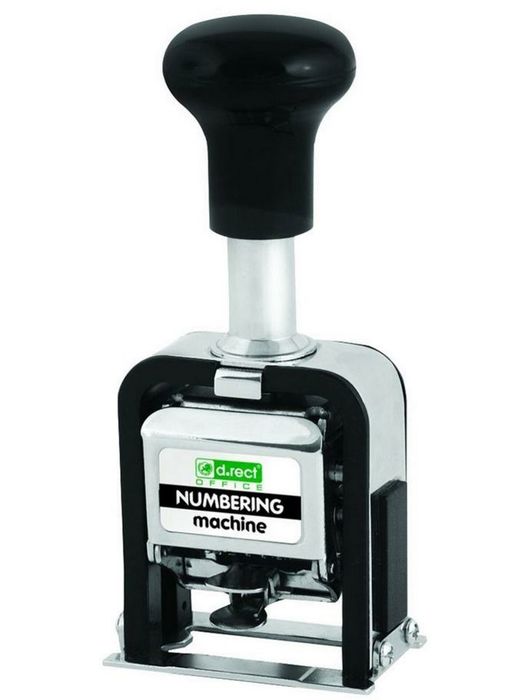Numerator 6 cyfr D.RECT D.RECT