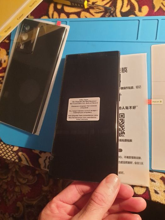Дисплей Samsung note 20 ultra та інші