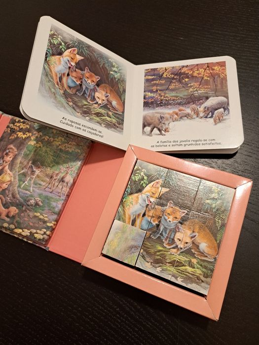 Anita Jogo cubos com livro Verbo