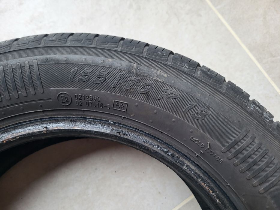 Opony letnie 155/70 R 13 cena za 3 sztuki