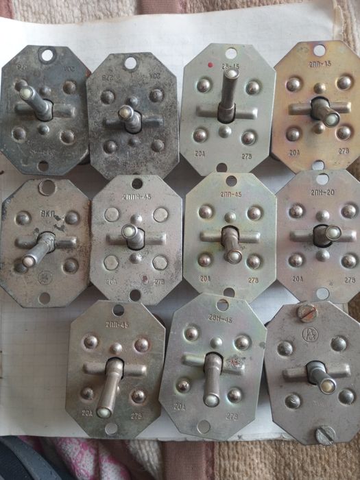 Автомати захисту.перемикачі,реле.