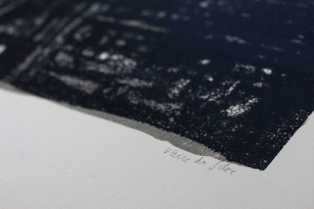 Vieira da Silva – Litografia "Minuit" (7/40, assinada)