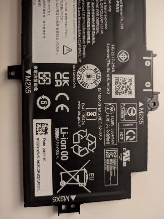 Bateria Lenovo L21C3P71 (oryginalna) – z ThinkPad T14 Gen 3