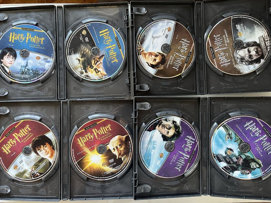 Harry Potter wszystkie filmy - polskie wydanie