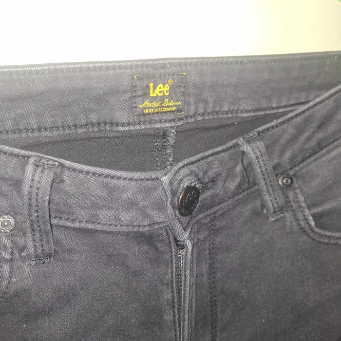 Spodnie jeansy Lee Scarlett high stretch deluxe W30 L31   M L 38