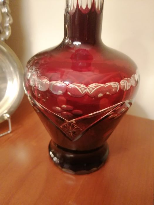 Licoreira cristal lapidado