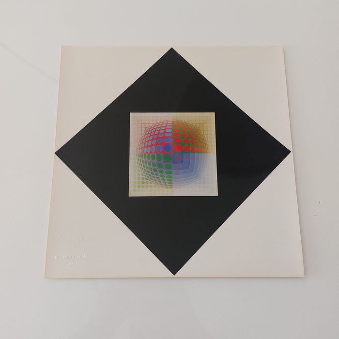 Vintage Vasarely litografias