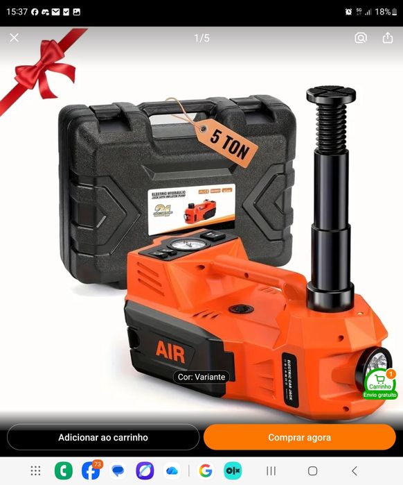 Macaco hidráulico novo