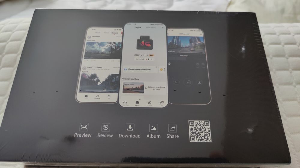 DDPAI Z50 pro przód tył+hardwire