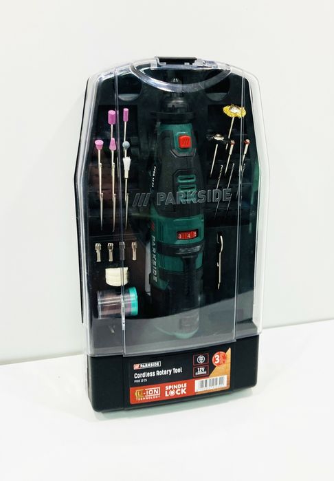 НОВИЙ аккумуляторн гравер сГермани Parkside PFBS 12/дремель/бормашинка