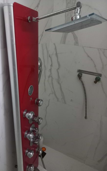 Coluna de Duche com jatos
