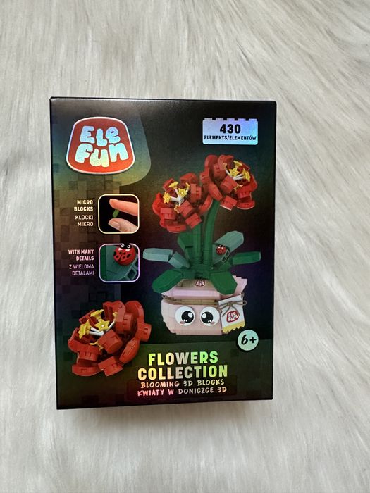 Nowe klocki 3D Flowers Collection Elefun