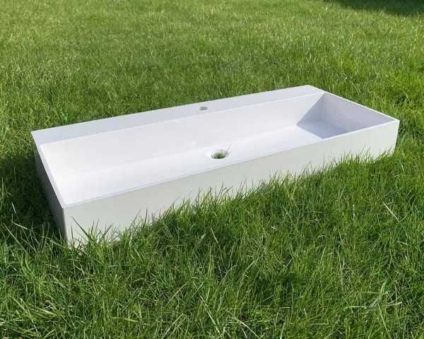 Тумби з умивальником інтегровані та накладні