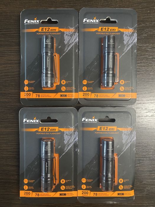 Ручний ліхтар Fenix ​​E12 V3.0