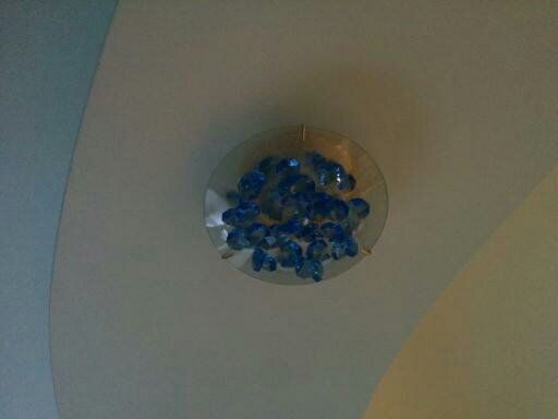 Точечные светильники камушки Сваровски с двух сторон